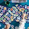 24 Sheets Space Themed Sticker Set - 8 Planets, Astronauts, Spaceships, and Rockets Explore Space Stickers for Kids Outer Space Themed Party Favors